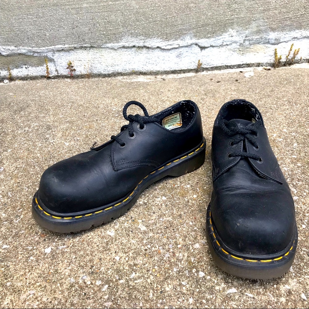 Dr Martens MIE Industrial Steel Toe Oxford UK 8
